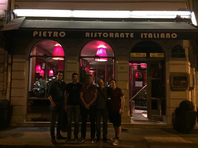BuddyPress team in Paris, 2017